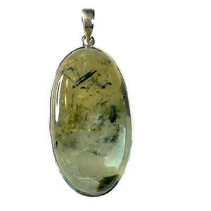 Open image in slideshow, ::PREHNITE:: Gemstone &amp; Pendants
