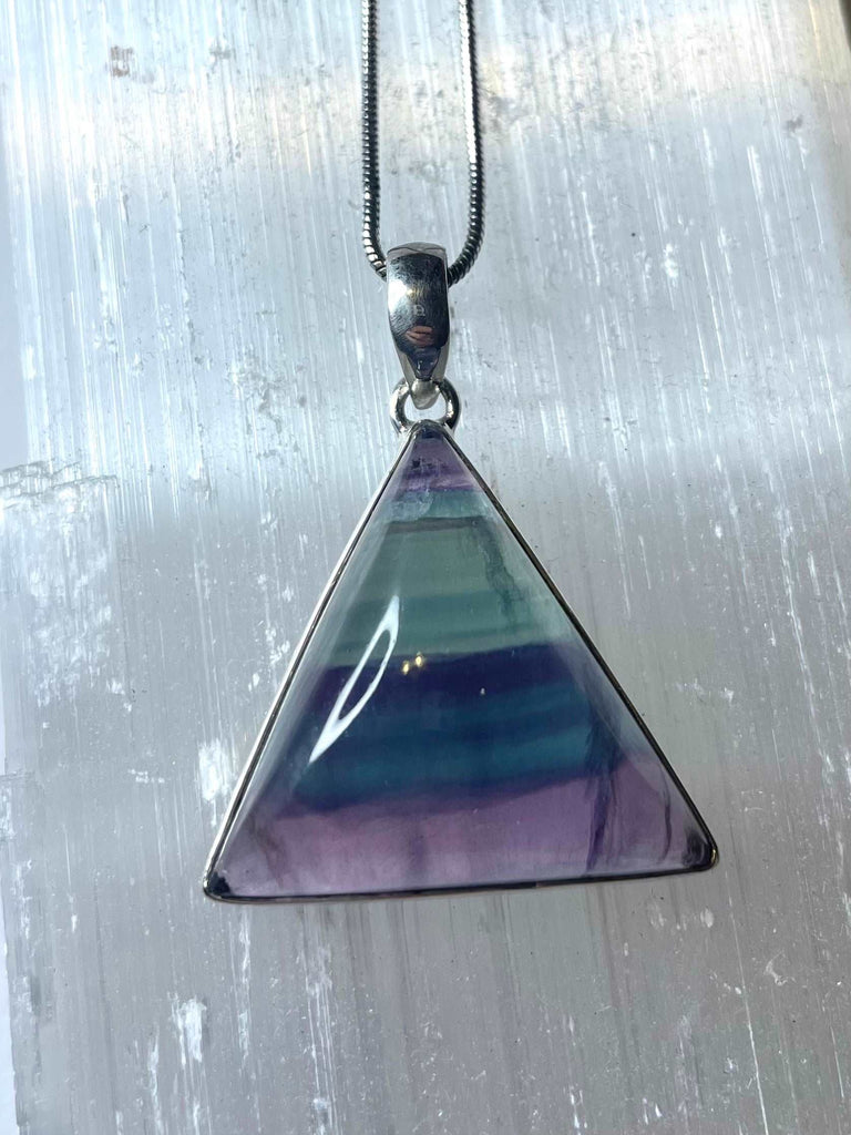 ::BLUE FLUORITE:: Pendant